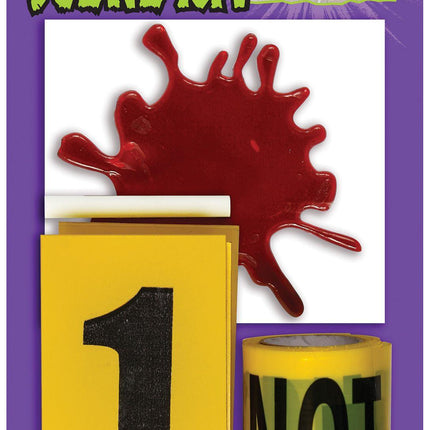 Crime Scene Do Not Cross Tape Kit Halloween Decorations