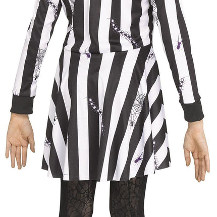 Ghost Girl Beetlejuice Child Costume Size Large 12-14