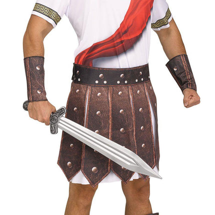 Roman Caesar Gladiator Tunic Adult Costume