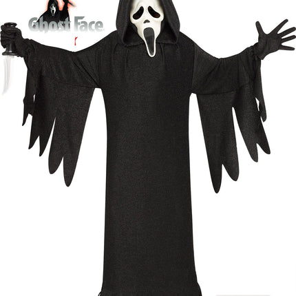 Scream Ghost Face 25th Anniversary Movie Addition Child Costume