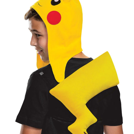 Pikachu Pokmon Yellow Headpiece and Tail Kit Adult