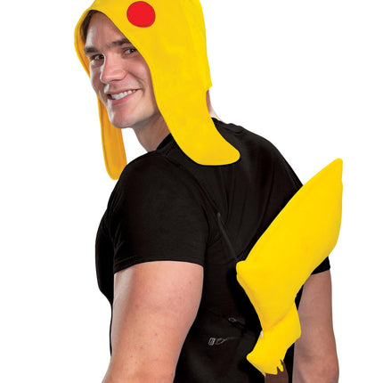 Pikachu Pokmon Yellow Headpiece and Tail Kit Adult