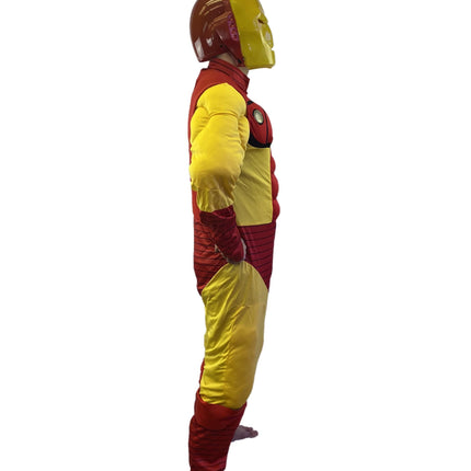 Iron Man Deluxe Muscle Chest Comic Book Adult Costume