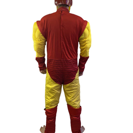 Iron Man Deluxe Muscle Chest Comic Book Adult Costume