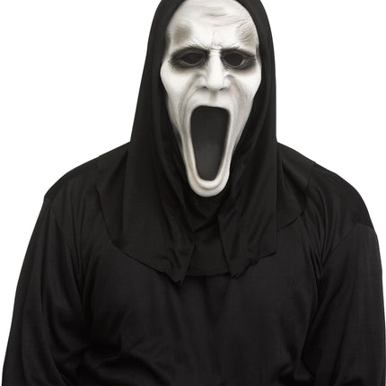 Fun World Silent Screamer Ghost Face PVC Character Costume Mask