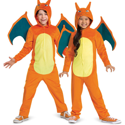 Charizard Pokemon Deluxe Child Halloween Costume Size 4-6