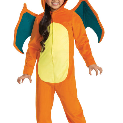 Charizard Pokemon Deluxe Child Halloween Costume Size LG 10-12