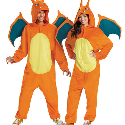 Pokemon Charizard Deluxe Costume Adult XX-Large 50-52