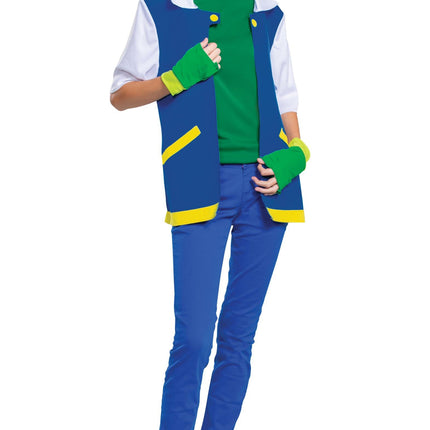 Pokemon Ash Ketchum Classic Costume Adult Standard