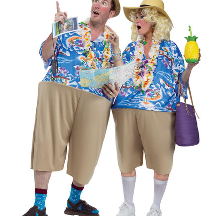 Tacky Tourist Funny Adult Unisex Couples Costume