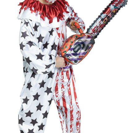 Killer Clown 36" Inflatable Weapon Chainsaw Halloween Prop