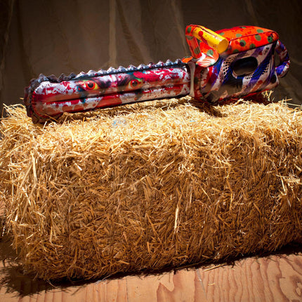 Killer Clown 36" Inflatable Weapon Chainsaw Halloween Prop