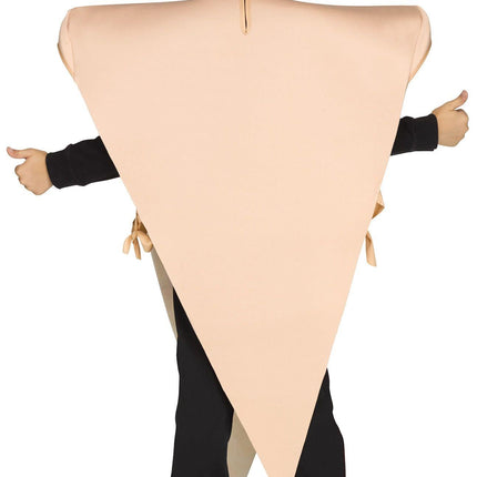 Festive Screen Print Pizza Child American Food Costume