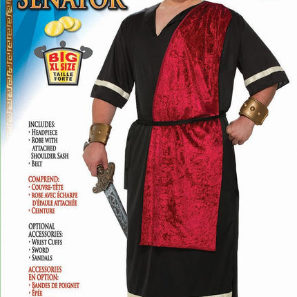 Forum Novelties Roman Senator Adult Costume XL