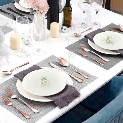 48-Piece: Stainless Steel Silverware Cutlery Set