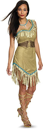 Disney Pocahontas Prestige Adult Halloween Costume X-Large 18-20
