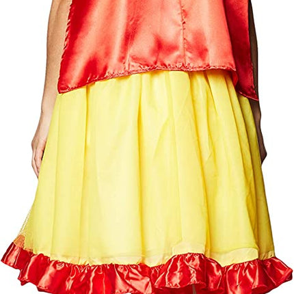 Disney Snow White Fab Dress Adult Halloween Costume Medium 8-10