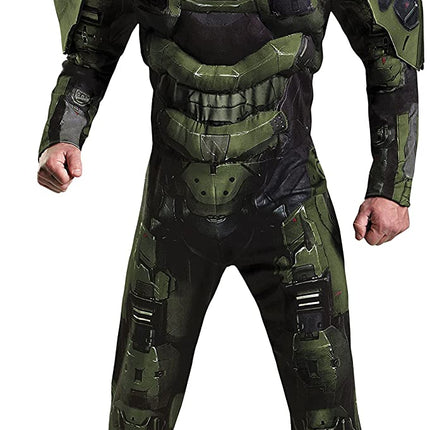 Halo Master Chief Jumpsuit Deluxe Adult Costume XX-Large 50-52