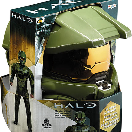 Halo Master Chief Jumpsuit Deluxe Adult Costume XX-Large 50-52