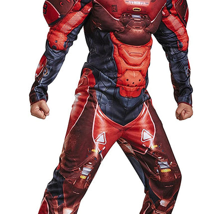 Halo Red Spartan Muscle Child Costume X-Large14-16