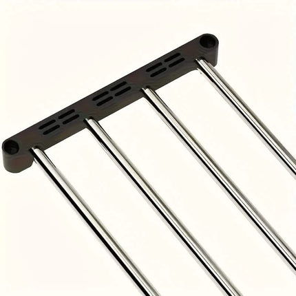 7-Tier Iron Shoe Rack – Space-Saving, Floor-Standing