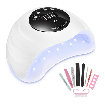 48W UV LED Gel Nail Lamp with 4 Timer