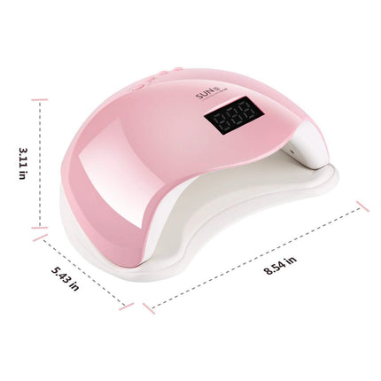 48W UV LED Gel Nail Lamp with 4 Timer