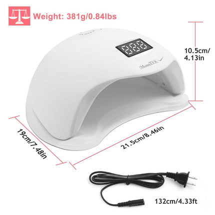 48W UV LED Nail Lamp Gel Polish Nail Dryer