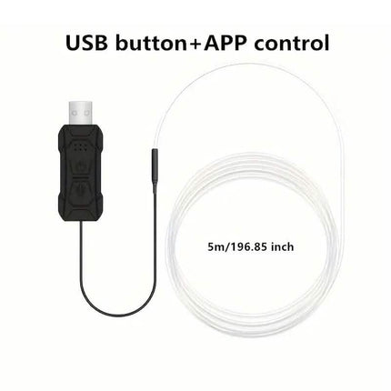 4.98 Meter Car Interior RGB LED Strip Lights