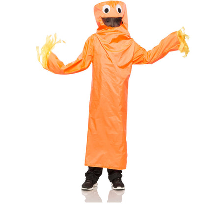 Orange Wild Waving Tube Guy Child Costume L/XL
