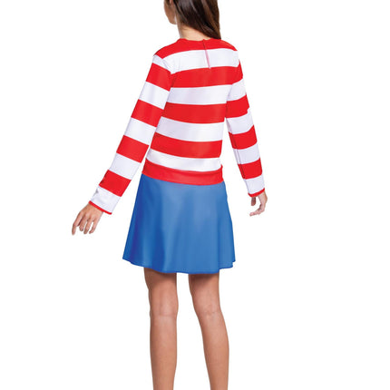 Wenda Classic Where's Waldo? Women's Halloween Costume
