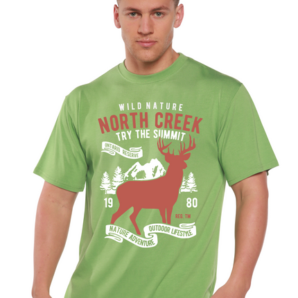North Creek Spun Bamboo® Men's Bamboo Viscose/Organic Cotton Short Sleeve Graphic T-Shirt