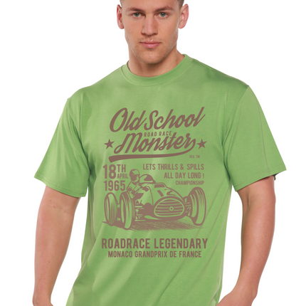 Old School Road Spun Bamboo® Men's Bamboo Viscose/Organic Cotton Short Sleeve Graphic T-Shirt