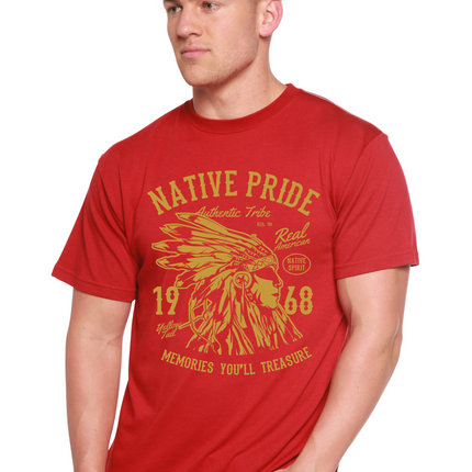 Native Pride Spun Bamboo® Men's Bamboo Viscose/Organic Cotton Short Sleeve Graphic T-Shirt