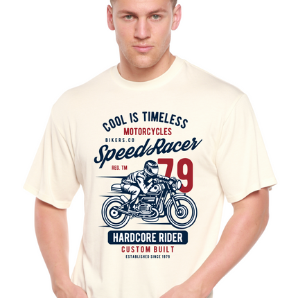 Speed Racer Spun Bamboo® Men's Bamboo Viscose/Organic Cotton Short Sleeve Graphic T-Shirt