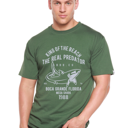 Shark Real Spun Bamboo® Men's Bamboo Viscose/Organic Cotton Short Sleeve Graphic T-Shirt