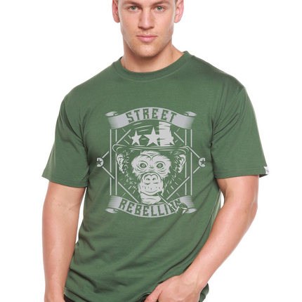Street Men's Bamboo Viscose/Organic Cotton Short Sleeve Graphic T-Shirt
