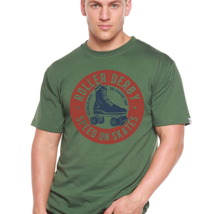 Roller Derby Spun Bamboo® Men's Bamboo Viscose/Organic Cotton Short Sleeve Graphic T-Shirt