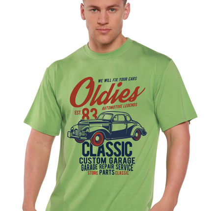 Oldies Spun Bamboo® Men's Bamboo Viscose/Organic Cotton Short Sleeve Graphic T-Shirt