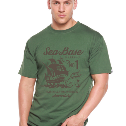 Sea Base Spun Bamboo® Men's Bamboo Viscose/Organic Cotton Short Sleeve Graphic T-Shirt