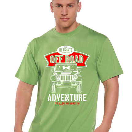Off Road Spun Bamboo® Men's Bamboo Viscose/Organic Cotton Short Sleeve Graphic T-Shirt