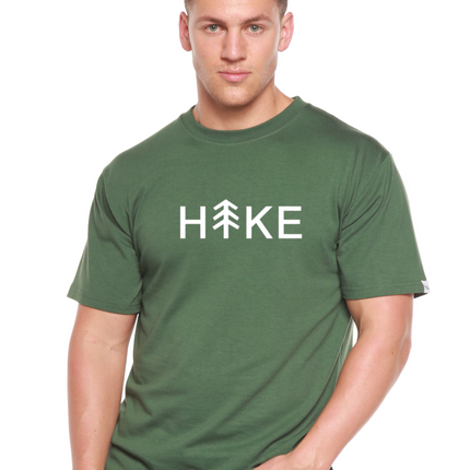 Hike Men's Bamboo Viscose/Organic Cotton Short Sleeve Graphic T-Shirt