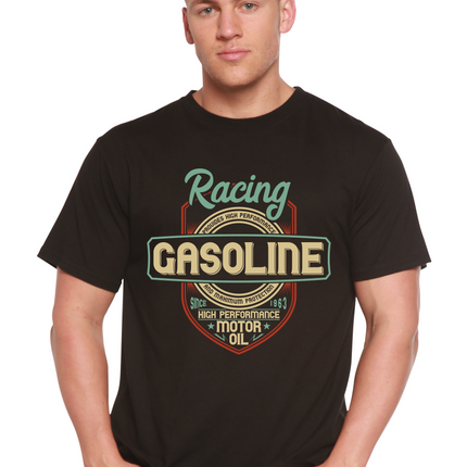 Racing Men's Bamboo Viscose/Organic Cotton Short Sleeve Graphic T-Shirt