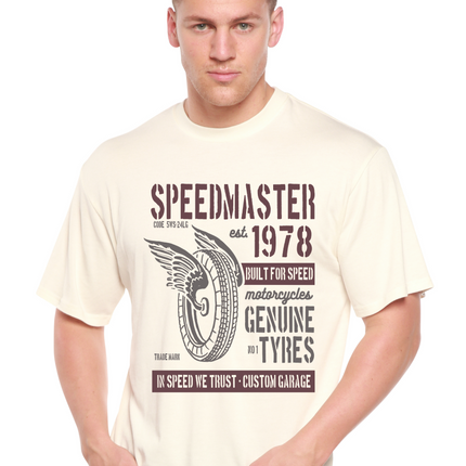 Speed Master Spun Bamboo® Men's Bamboo Viscose/Organic Cotton Short Sleeve Graphic T-Shirt