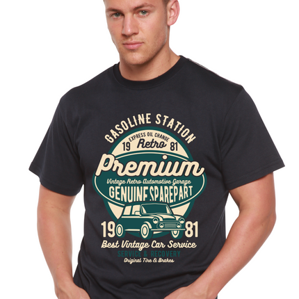 Premium Garage Spun Bamboo® Men's Bamboo Viscose/Organic Cotton Short Sleeve Graphic T-Shirt