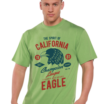 The Spirit of Spun Bamboo® Men's Bamboo Viscose/Organic Cotton Short Sleeve Graphic T-Shirt