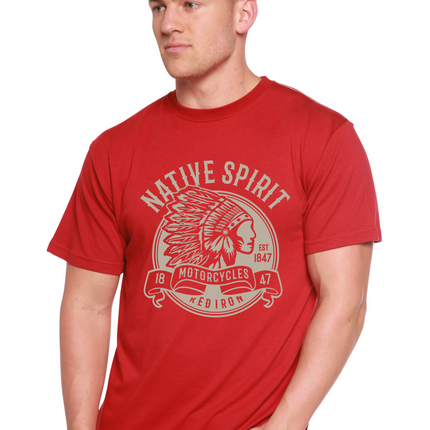 Native Spirit Spun Bamboo® Men's Bamboo Viscose/Organic Cotton Short Sleeve Graphic T-Shirt