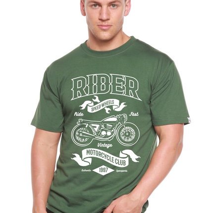 Rider Spun Bamboo® Men's Bamboo Viscose/Organic Cotton Short Sleeve Graphic T-Shirt