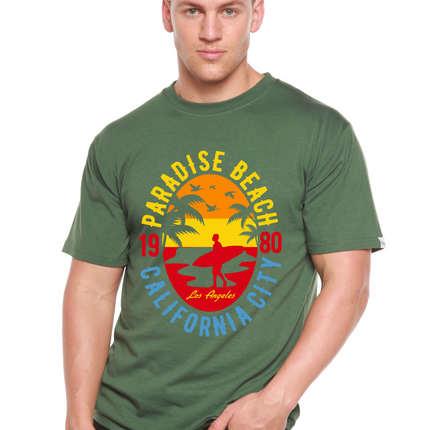 Sunshine Paradise Spun Bamboo® Men's Bamboo Viscose/Organic Cotton Short Sleeve Graphic T-Shirt