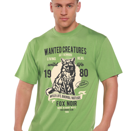Wanted Creature Spun Bamboo® Men's Bamboo Viscose/Organic Cotton Short Sleeve Graphic T-Shirt